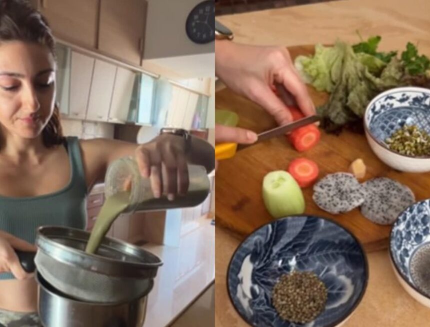 Soha Ali Khan shares her morning green juice for hormone and gut health: ‘This is not a detox…’