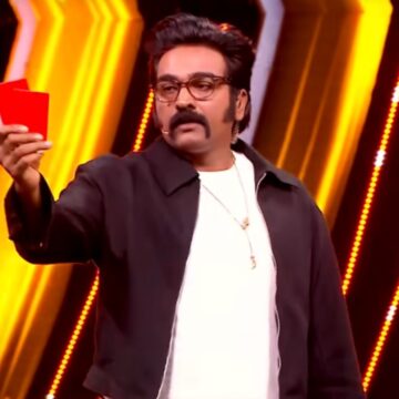 Vijay Sethupathi blasts VJ Paaru, Kamaruddin before evicting them over Sandra incident: ‘Your families would be proud’ Vijay Sethupathi blasts VJ Paaru, Kamaruddin before evicting them over Sandra incident: ‘Your families would be proud’