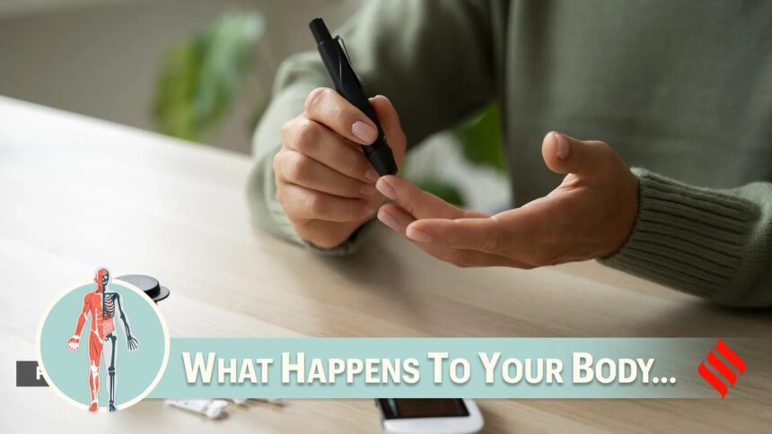 ‘What really happens when someone with diabetes ignores dietary advice but continues taking medicines and working out?’