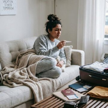 Why do I seem to get sick as soon as I take time off?