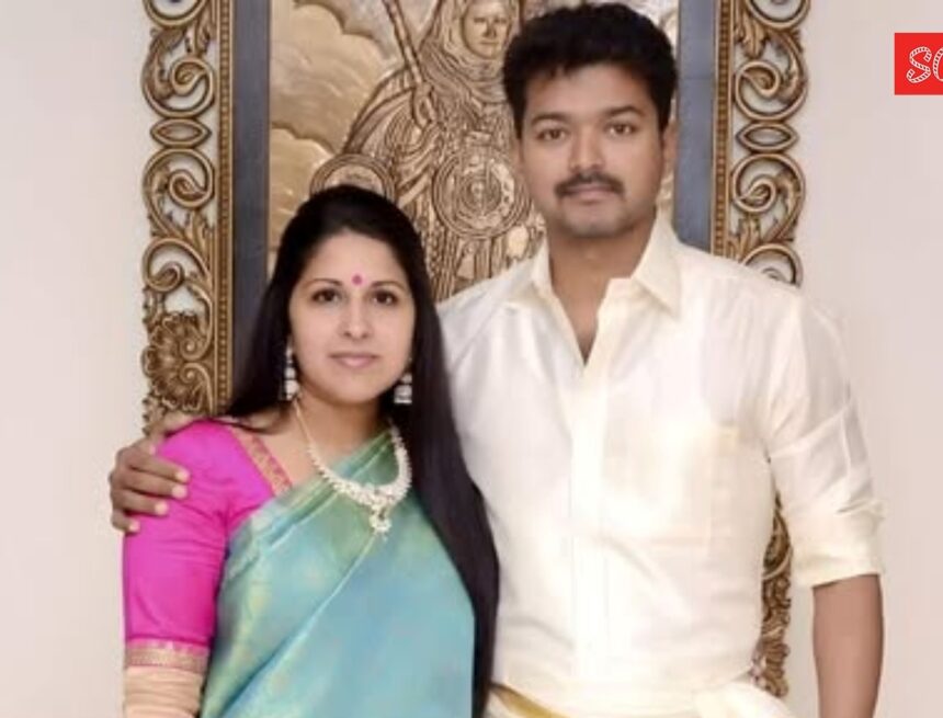 Actor-politician Vijay’s wife Sangeetha files for divorce; alleges affair with an actress Actor-politician Vijay’s wife Sangeetha files for divorce; alleges affair with an actress