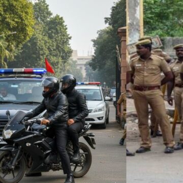 ஆளுநர் காரை பைக்கில் பின் தொடர்ந்த இளைஞர்களால் பரபரப்பு:போலீசார் தீவிர விசாரணை 