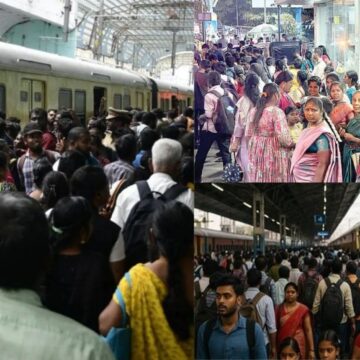 எழும்பூர் புறநகர் ரயில் சேவை மேலும் குறைப்பு: 5-வது நாளாக பயணிகள் கடும் அவதி