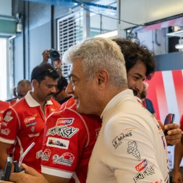 Sivakarthikeyan joins Ajith on the race track: ‘Pure passion, commitment and resilience – experienced it live’ Sivakarthikeyan joins Ajith on the race track: ‘Pure passion, commitment and resilience – experienced it live’