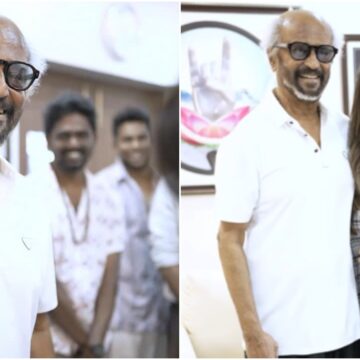 Soundarya Rajinikanth shares ‘priceless moment’ as appa Rajinikanth meets With Love team, watch