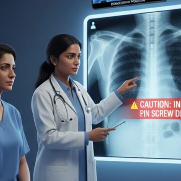 ‘Women who wear…’: Gynaecologist shares X-ray after surprising discovery of a piece of jewellery lodged in lung