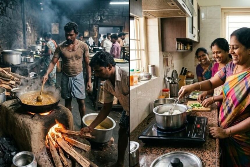 சிலிண்டர் தட்டுப்பாடு கரெண்ட் அடுப்பு, விறகுகளுக்கு கடும் கிராக்கி 