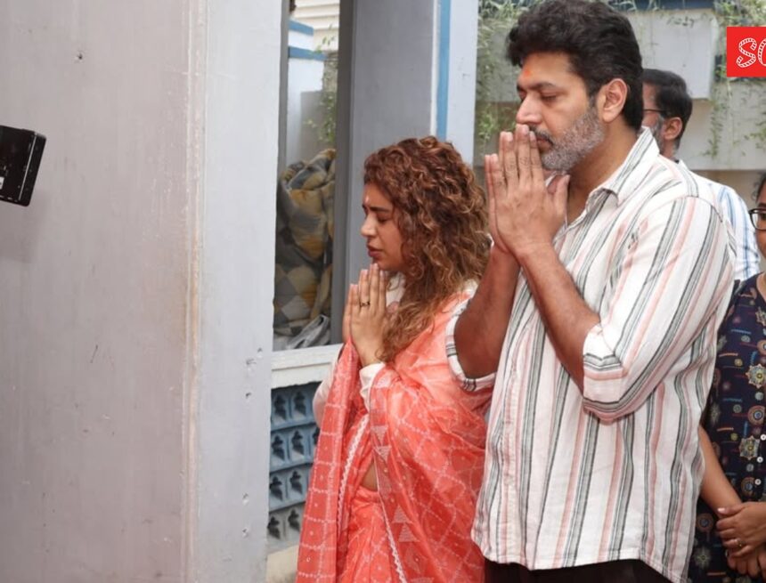 ‘Men are the biggest victim’: Ravi Mohan hits back after posing with Kenishaa Francis at film launch