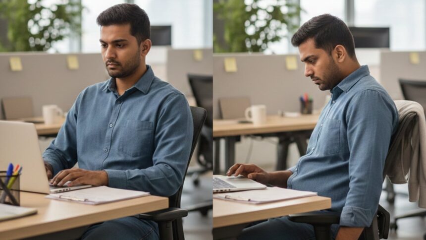 ‘Not a pillar’: Orthopaedic surgeons explain why your ‘perfect’ office posture is actually damaging your spine ‘Not a pillar’: Orthopaedic surgeons explain why your ‘perfect’ office posture is actually damaging your spine