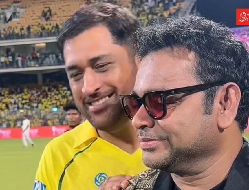 ‘Thala meets Thala’: AR Rahman’s video with MS Dhoni at CSK’s ROAR 2026 takes over the internet