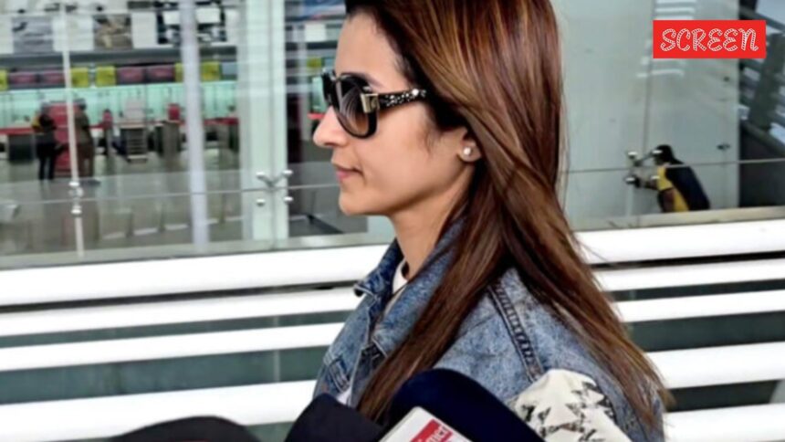 Trisha avoids media at Chennai airport amid growing buzz over recent public appearance with Vijay, watch video