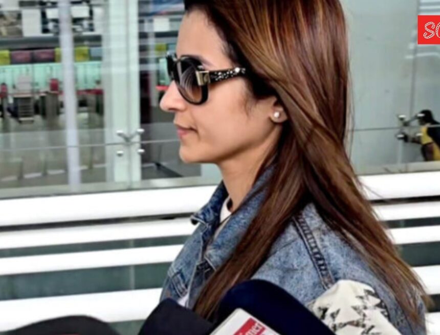 Trisha avoids media at Chennai airport amid growing buzz over recent public appearance with Vijay, watch video