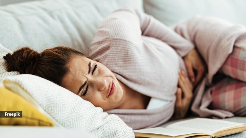 ‘Why do I continue to bleed after my period, and why is the blood dark brown?’