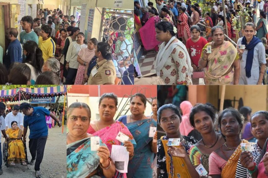 11 மணி நிலவரம்: 2 கோடியே 15 லட்சத்து 40 ஆயிரம் வாக்குகள் பதிவு 