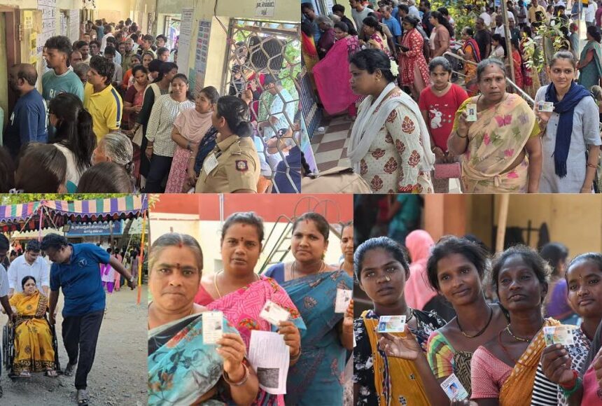 11 மணி நிலவரம்: 2 கோடியே 15 லட்சத்து 40 ஆயிரம் வாக்குகள் பதிவு 