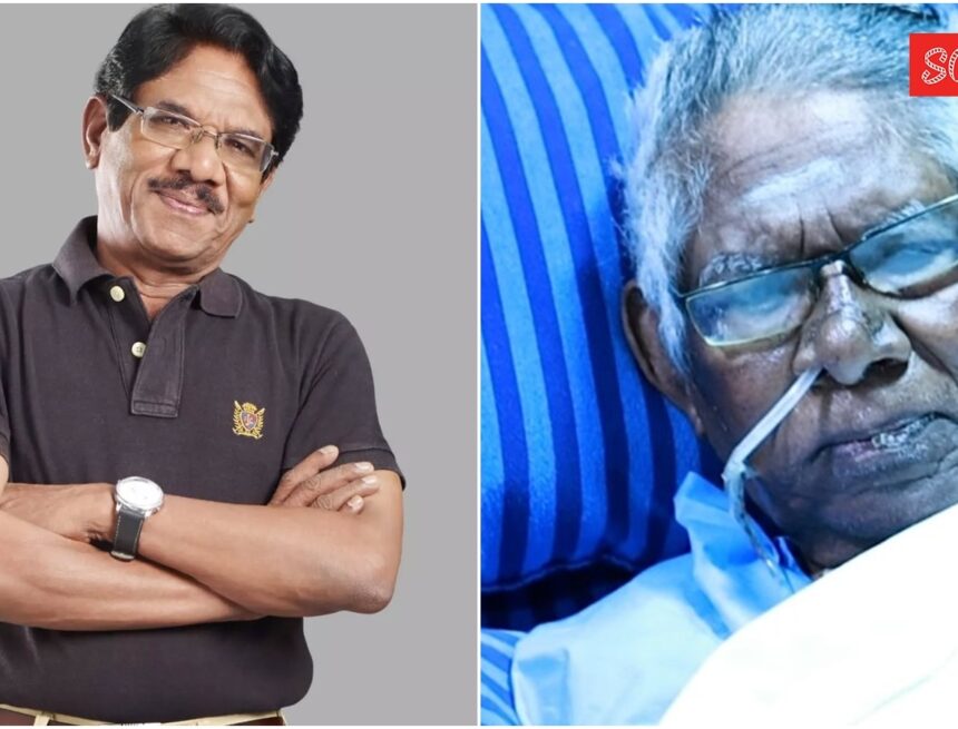 Bharathiraja looks unrecognisable in hospital video; ace filmmaker returns home after treatment. Watch