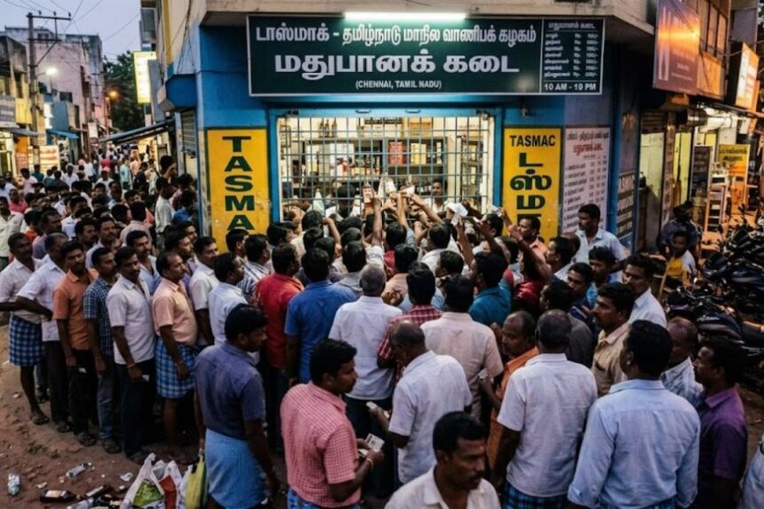 சட்டமன்ற தேர்தல் டாஸ்மாக் தொடர் விடுமுறை: அலார்ட் ஆகி ரூ.400 கோடிக்கு  சரக்குகளை வாங்கிய மதுப்பிரியர்கள் 