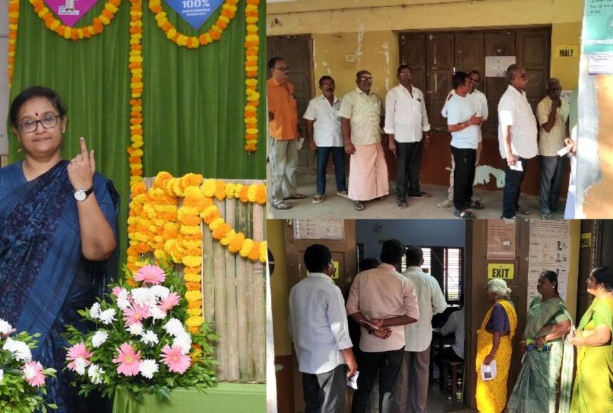 தமிழக சட்டமன்ற தேர்தல்: 9 மணி நிலவரப்படி 17.69 சதவிகிதம் வாக்குபதிவு
