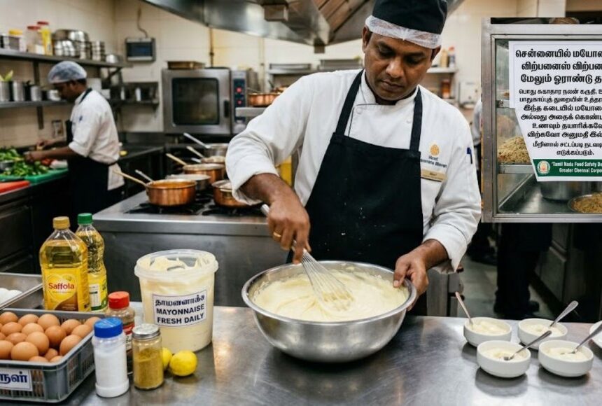 தமிழகத்தில் மயோனைஸ்-க்கு மேலும் ஒராண்டு தடை நீட்டிப்பு 