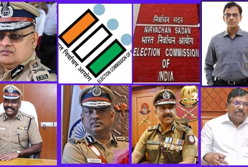 தலைமைச் செயலர், லஞ்ச ஒழிப்புத்துறை டிஜிபி மாற்றம் : தேர்தல் ஆணையம் அதிரடி உத்தரவு
