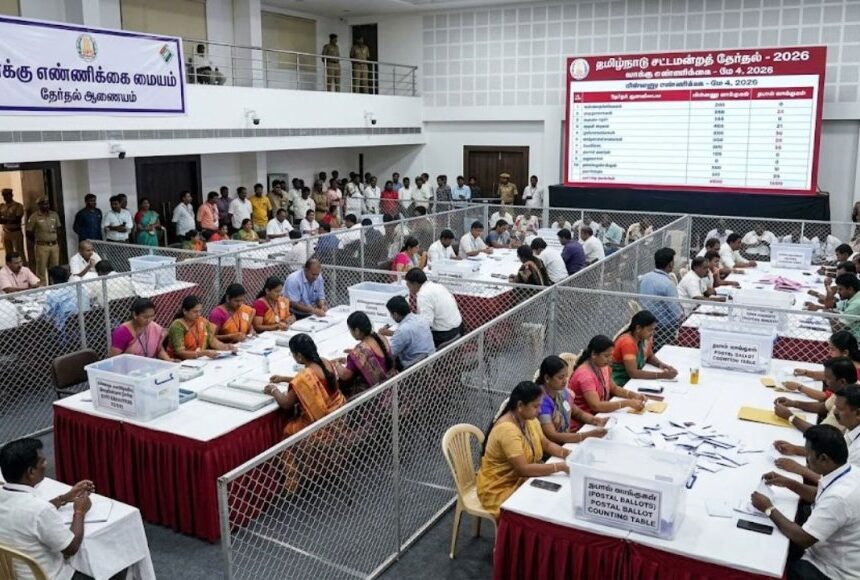 மே 4-ம் தேதி காலை  8 மணிக்கு வாக்கு எண்ணிகை தொடக்கம் : தேர்தல் ஆணையம் அறிவிப்பு 