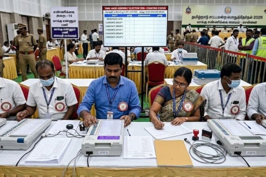 மே 4-ம் தேதி வாக்கு எண்ணிக்கை தமிழக அதிகாரிகளுக்கு நாளை பயிற்சி 