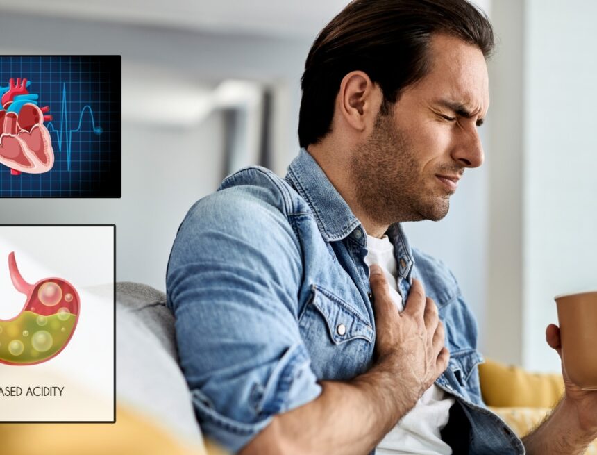 ‘How can I tell if my chest pain is due to gas or a heart problem?’