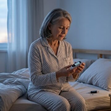 ‘I have controlled my diabetes through diet very successfully, but why do I still get a high blood glucose reading when I wake up?’