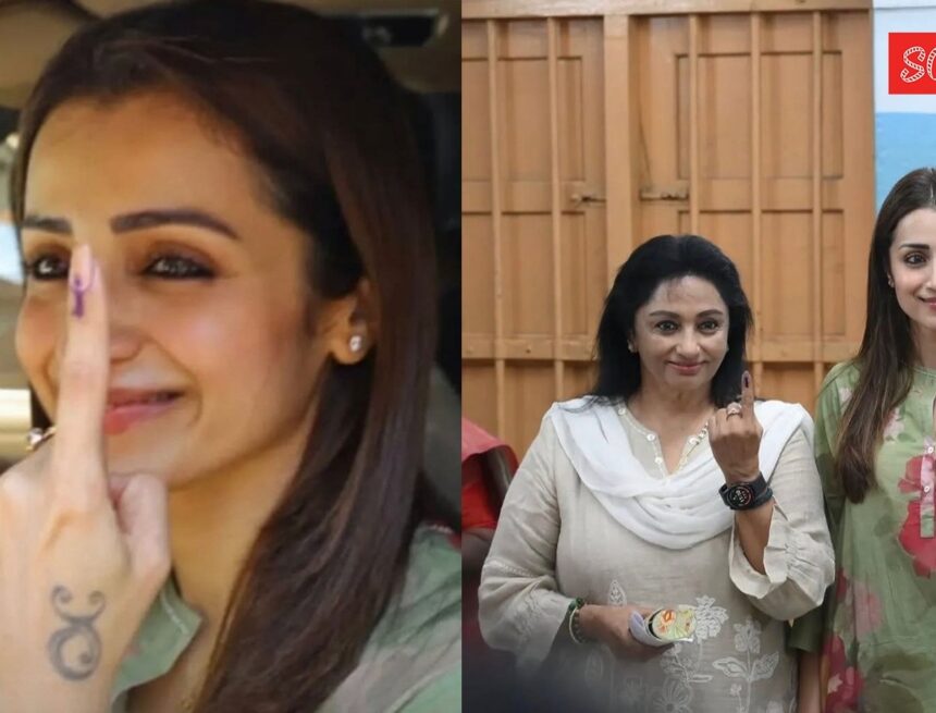 Trisha’s subtle election day nod to Vijay’s Ghilli sends Tamil internet into a frenzy