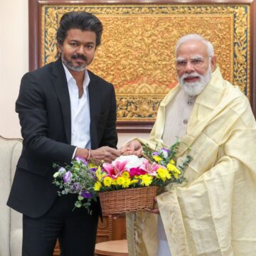 Amid Jana Nayagan row, Tamil Nadu CM Vijay meets PM Narendra Modi in Delhi