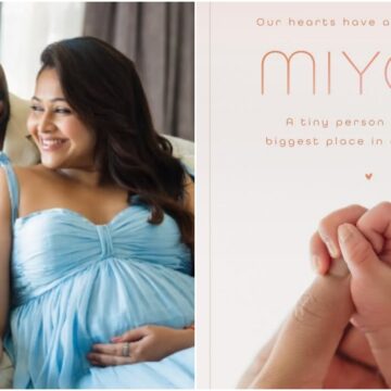 Atlee and Priya name their baby girl Miyou: ‘A tiny person with the biggest place in our hearts’ Atlee and Priya name their baby girl Miyou: ‘A tiny person with the biggest place in our hearts’