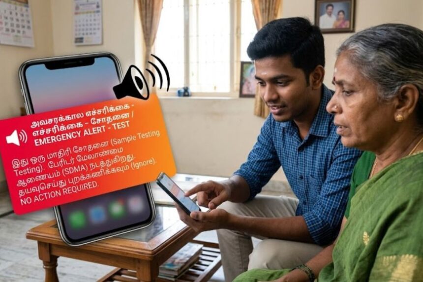 செல்போனில் சைரன் சத்தம் வந்தால் பயப்பட வேண்டாம் : பேரிடர் மேலாண்மை ஆணையம் அறிவுறுத்தல்