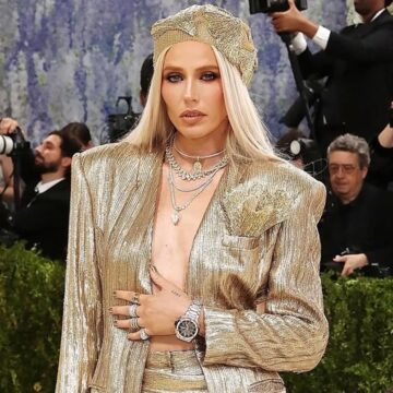 Lauren Wasser’s Met Gala debut featured golden prosthetics and a fight against Toxic Shock Syndrome