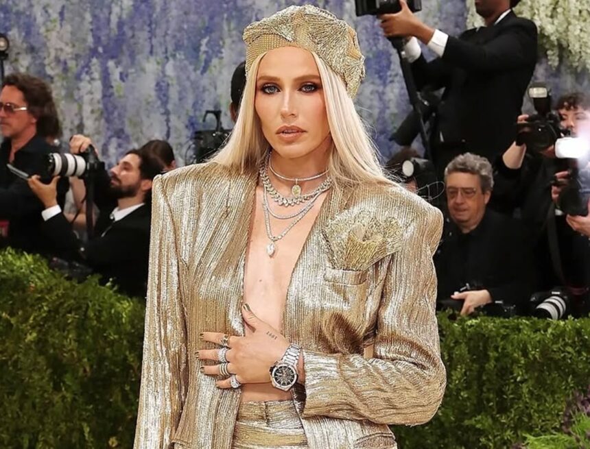 Lauren Wasser’s Met Gala debut featured golden prosthetics and a fight against Toxic Shock Syndrome