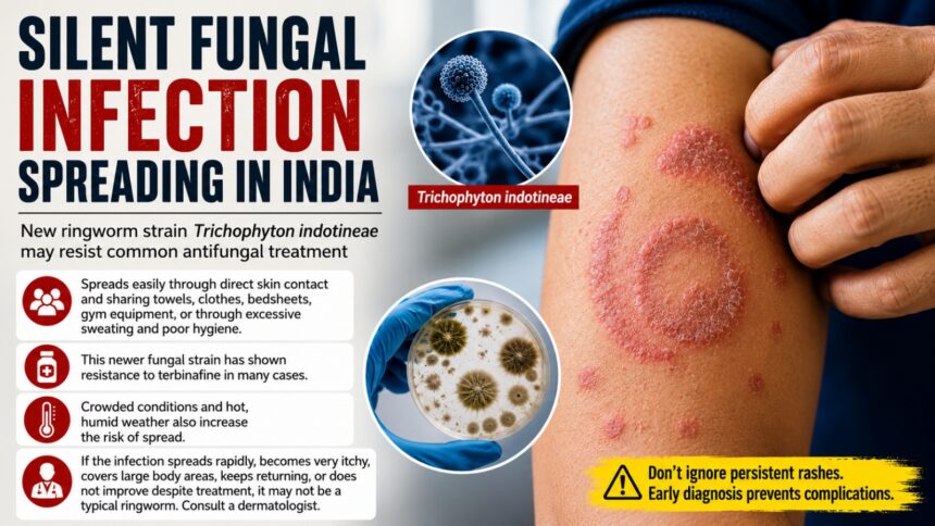 Not just ringworm: India sees rise in severe, drug-resistant fungal infection