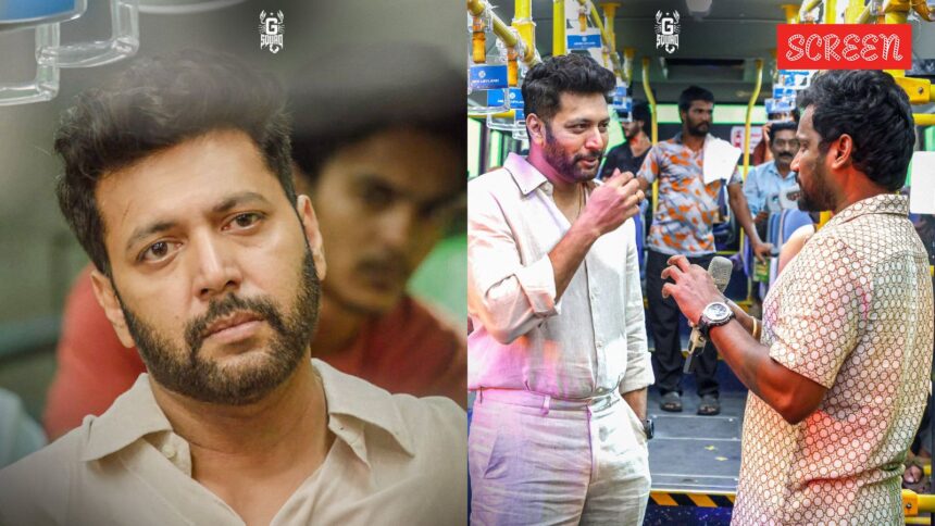 Ravi Mohan joins the sets of Benz weeks after announcing acting break, see photos Ravi Mohan joins the sets of Benz weeks after announcing acting break, see photos