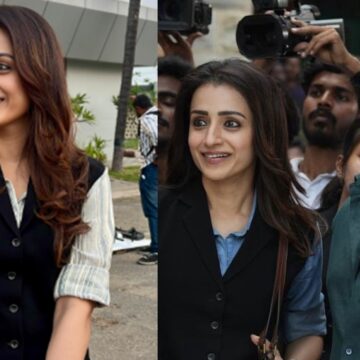 Trisha Krishnan shares pics of ‘magical May’, fans find CM Vijay connect: ‘One more for the win’