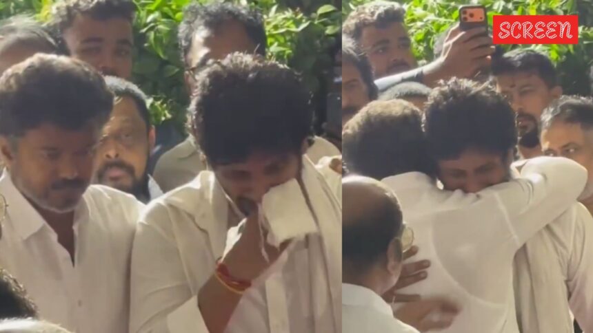 Vijay consoles emotional Jiiva as he breaks down after a hug at father RB Choudary’s funeral