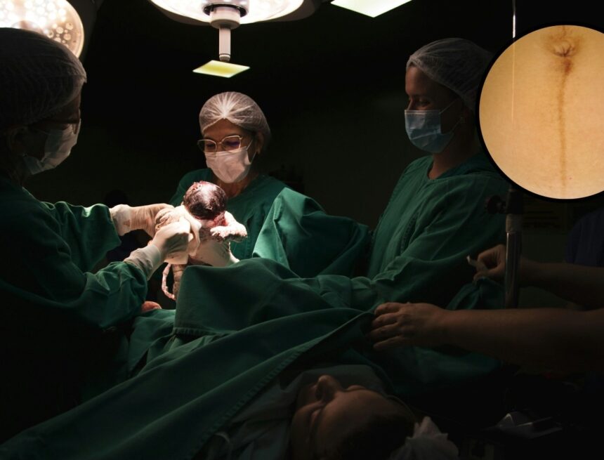 ‘Why is your cesarean scar vertical?’