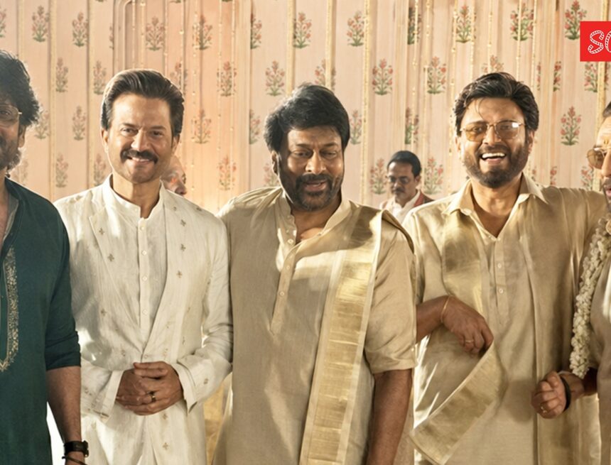 Chiranjeevi, Nagarjuna, Venkatesh, Anil Kapoor attend Khushbu’s daughter’s wedding, watch