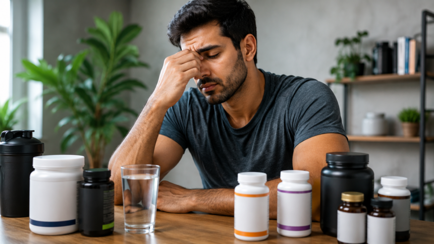 Constant fatigue in 42-year-old gym goer linked to zinc supplement