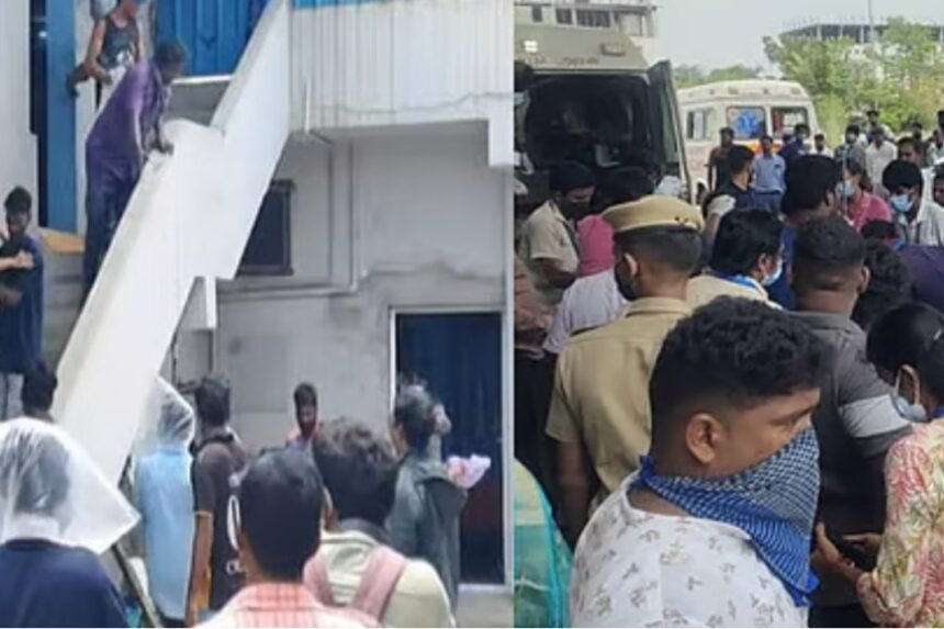அம்மோனியா வாயு கசிவு உயிரிழப்பு 7 ஆக உயர்ந்துள்ளது. மேலும் 74 பேர் கவலைக்கிடம்... அம்மோனியா வாயு கசிவு உயிரிழப்பு 7 ஆக உயர்ந்துள்ளது. மேலும் 74 பேர் கவலைக்கிடம்…