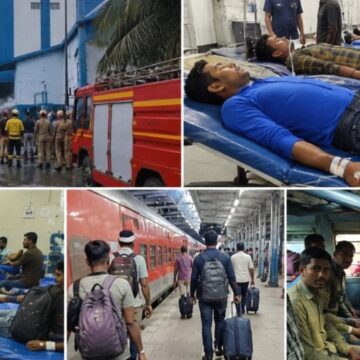 அம்மோனியா வாயு கசிவு: சிகிச்சை முடிந்த 62 தொழிலாளர்கள் ஒடிசாவுக்கு அனுப்பி வைப்பு