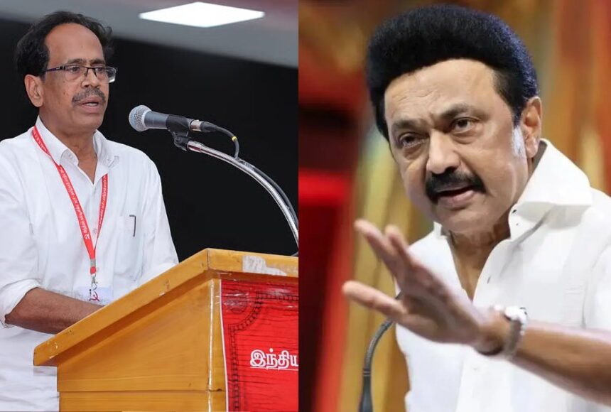 இடைத்தேர்தலில் ஸ்டாலின் போட்டி?  வீரபாண்டியன் சொன்னது என்ன?
