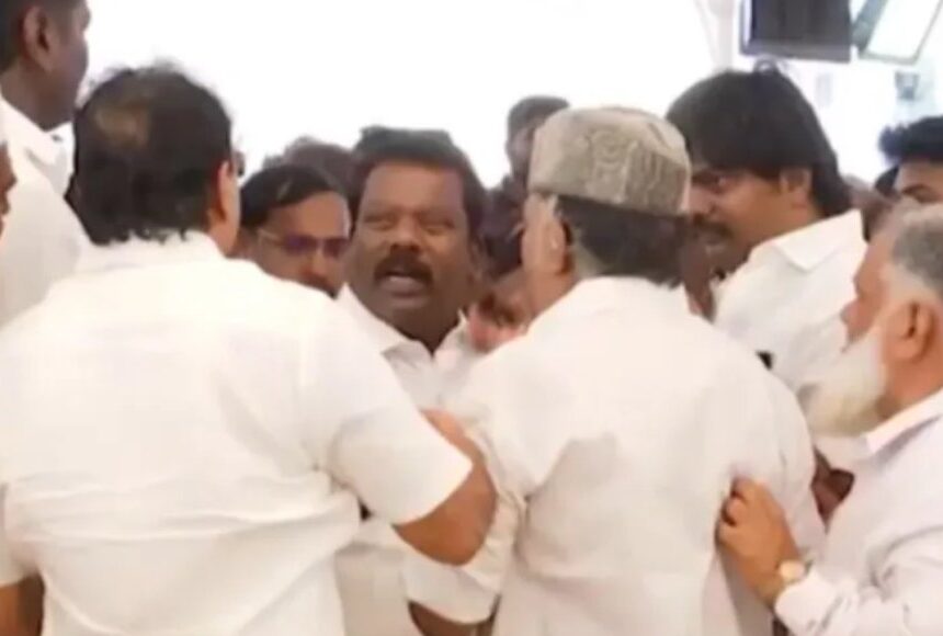 ”துரோகிகள்”.. செல்வபெருந்தகைய வம்பிழுத்த திமுகவினர்.. மோதலில் முடிந்த வார்த்தை போர்..!