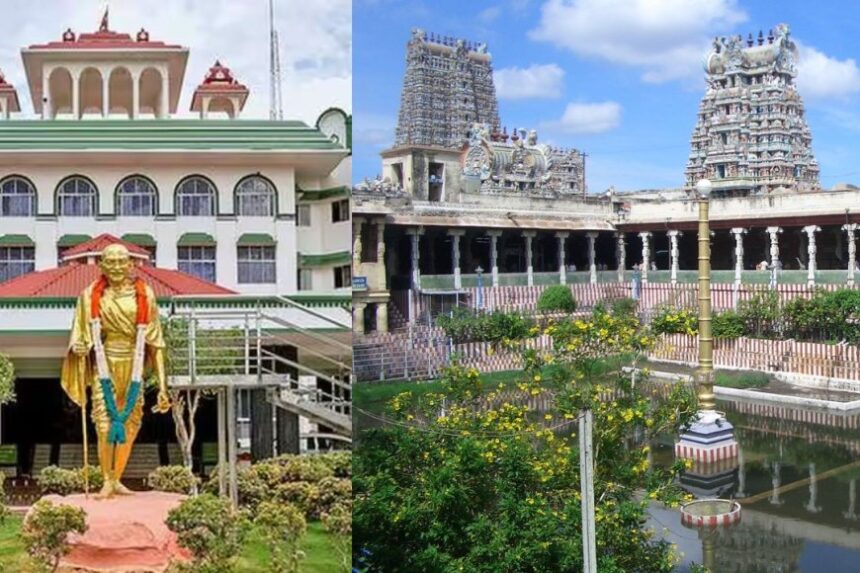 மதுரை மீனாட்சி அம்மன் கோயில் சொத்துக்களை மீட்க நடவடிக்கை: அறிக்கை கேட்கும் உயர்நீதிமன்ற கிளை 