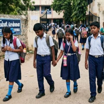 லீவு எல்லாம் ஓவர், நாளை முதல் ஸ்கூல் ஓபன்: வகுப்புகள் சுத்தம் செய்யும் பணி தீவிரம் 
