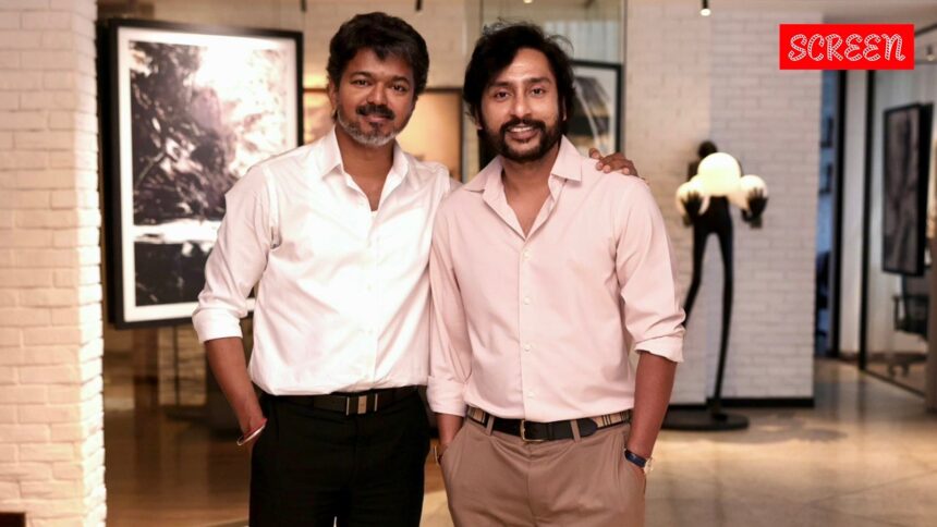 RJ Balaji meets Vijay after saying he was the first choice for Suriya’s Karuppu: ‘Unreal’