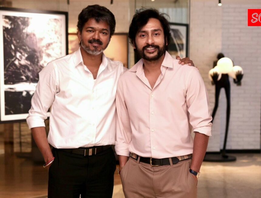 RJ Balaji meets Vijay after saying he was the first choice for Suriya’s Karuppu: ‘Unreal’
