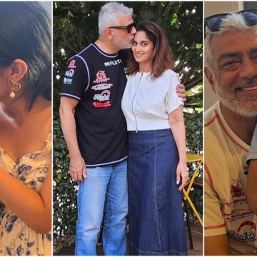 Shalini shares beautiful glimpses of Ajith’s ‘daddy time’ with kids amid Le Mans race Shalini shares beautiful glimpses of Ajith’s ‘daddy time’ with kids amid Le Mans race